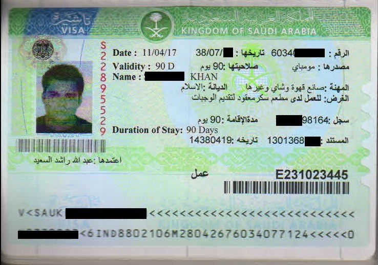 Saudi Visa